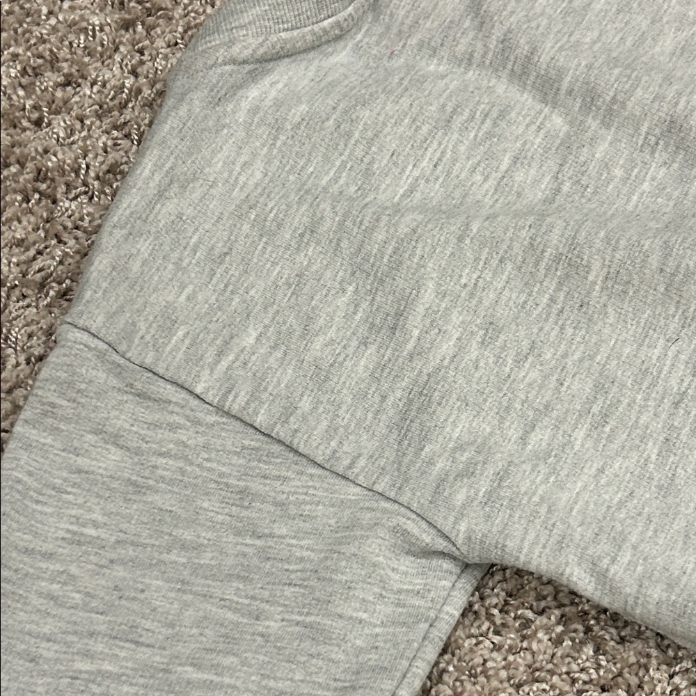 Isaac Mizrahi Gray and Pink Love Kids Sweatshirt - Picture 13 of 16